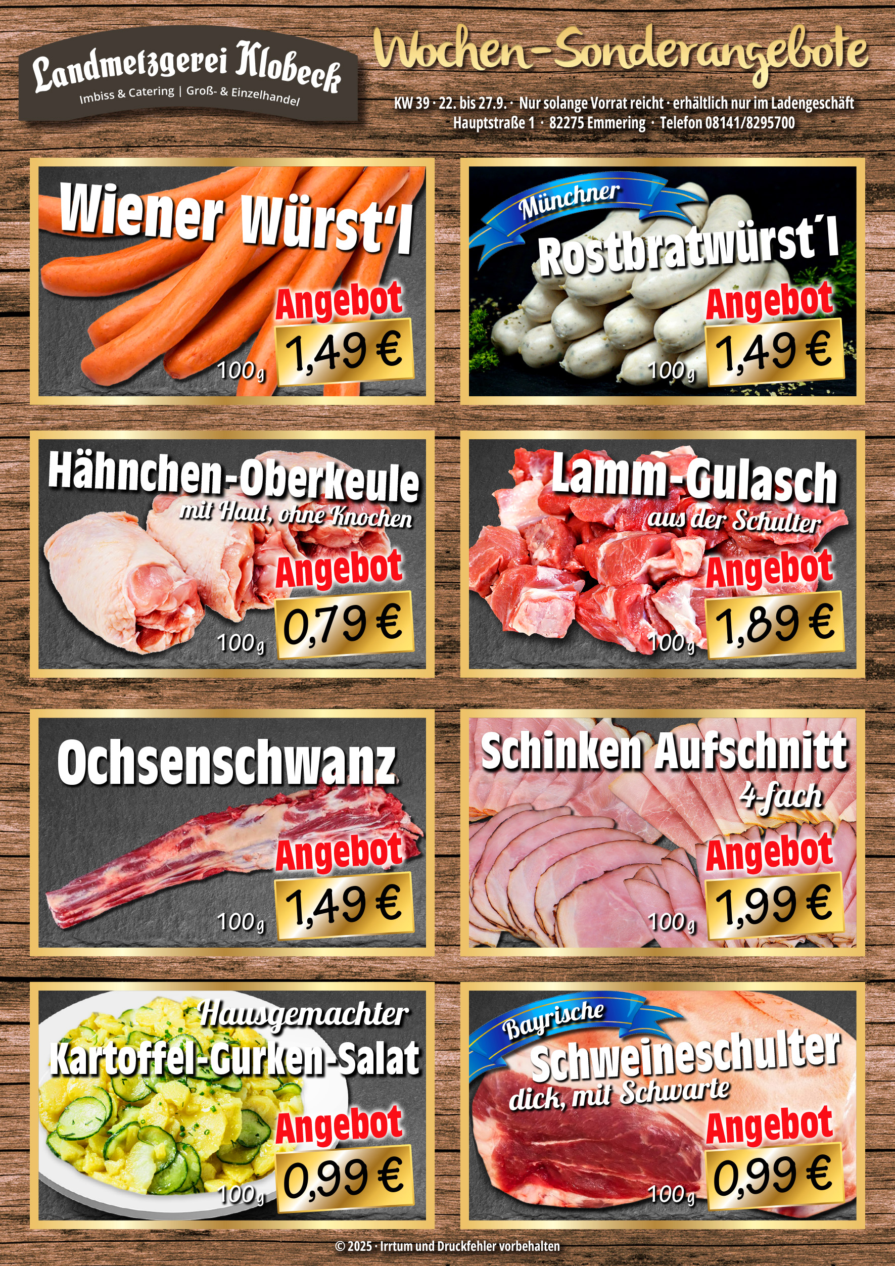 Wochenangebote KW39 social
