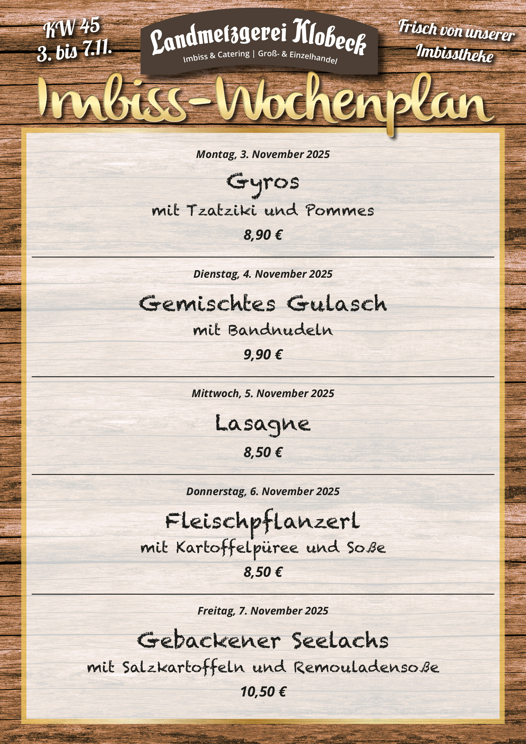 Imbissangebote KW45 social