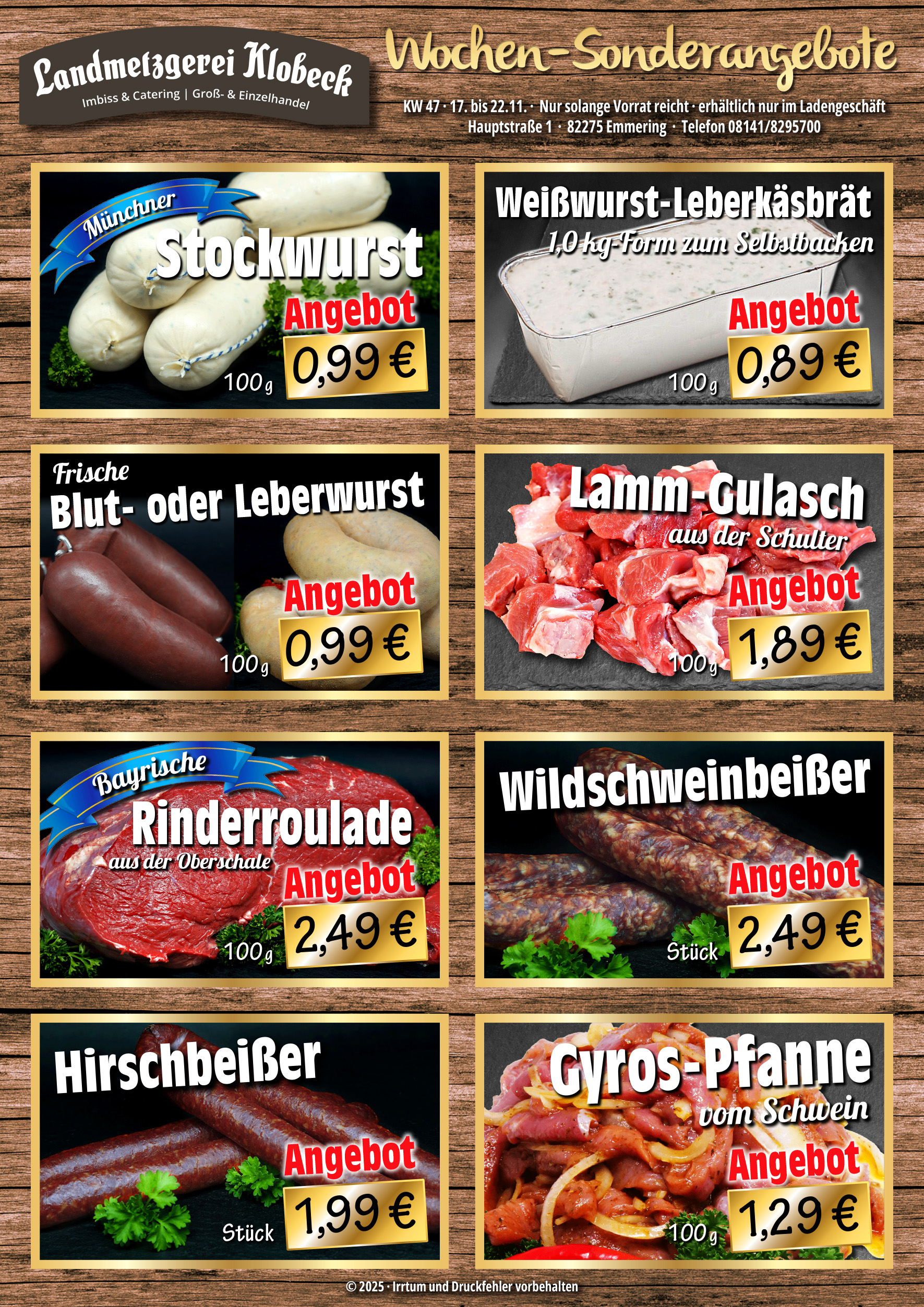 Wochenangebote KW47 social