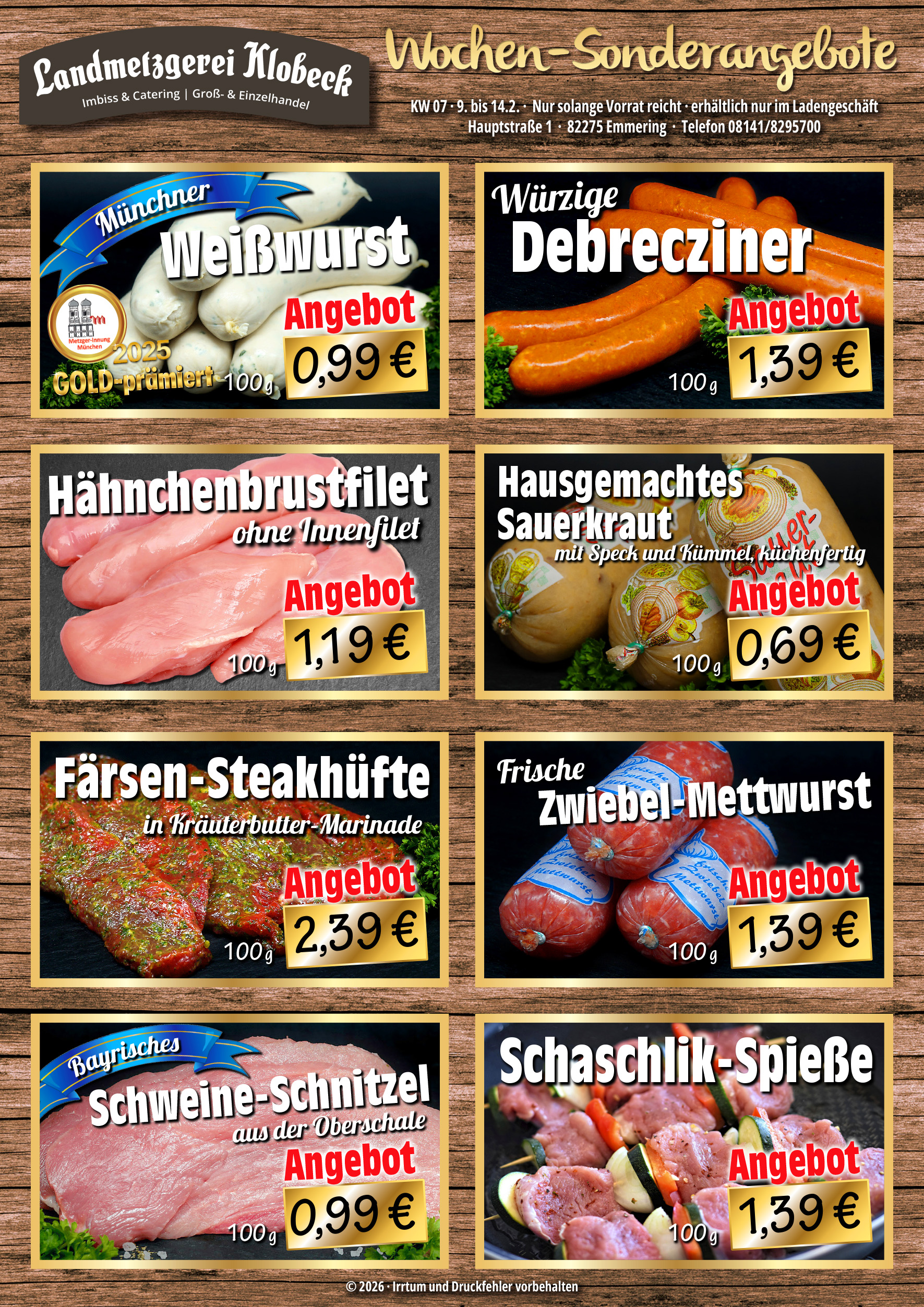 Wochenangebote KW07 social