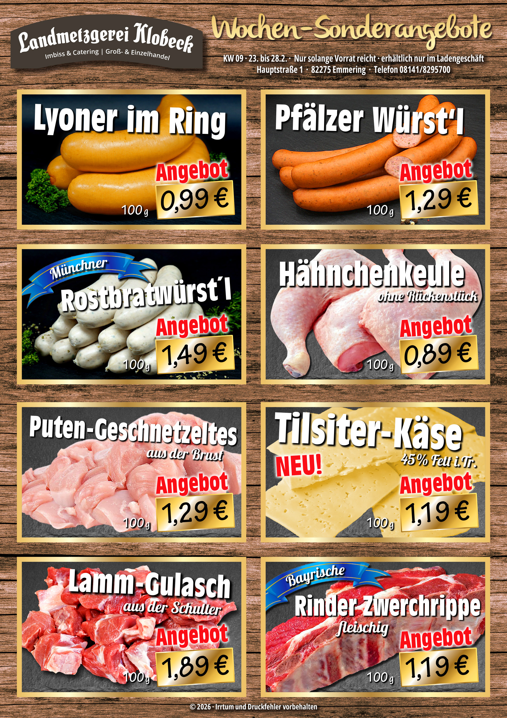 Wochenangebote KW09 social