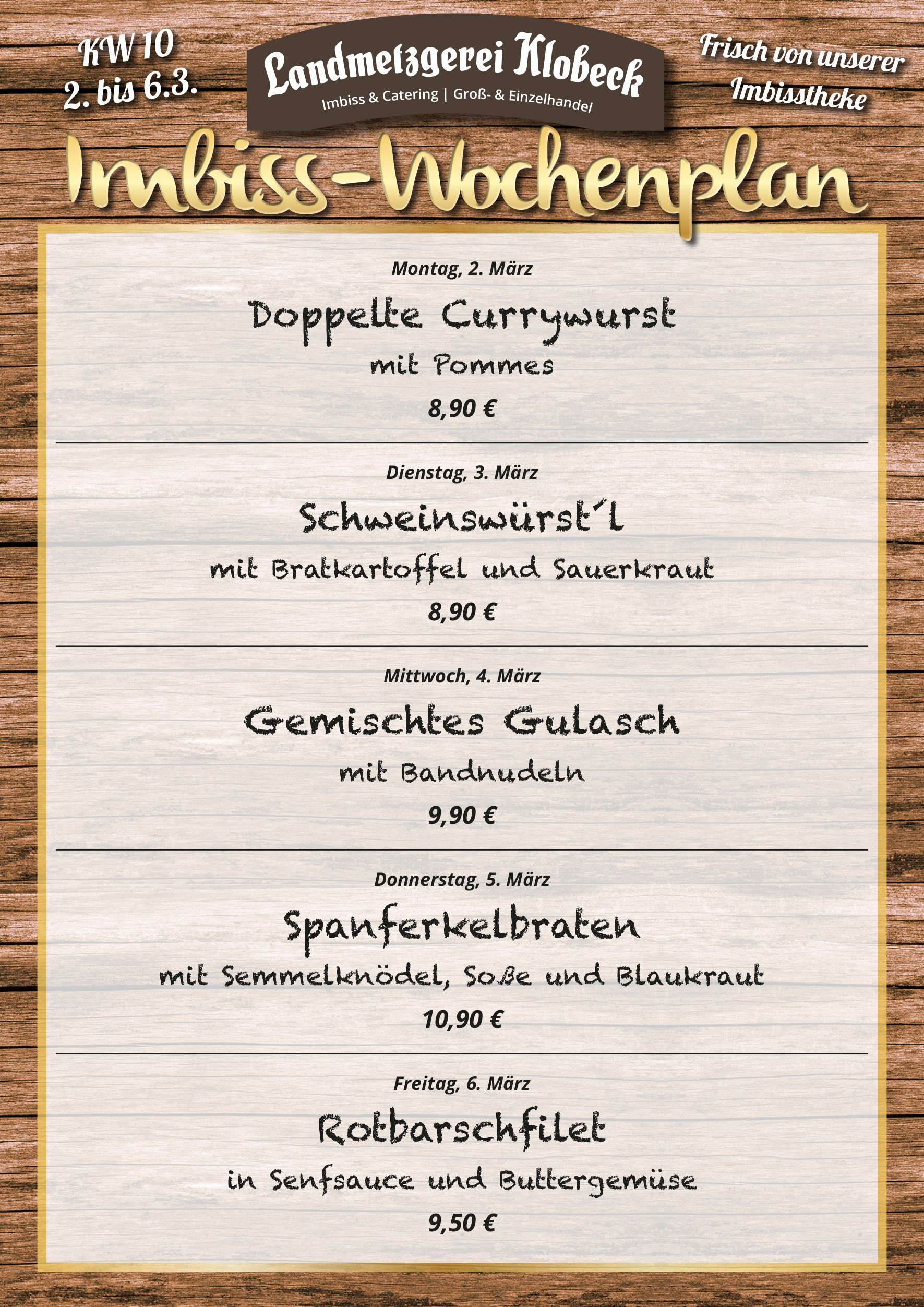 Imbissangebote KW10 social