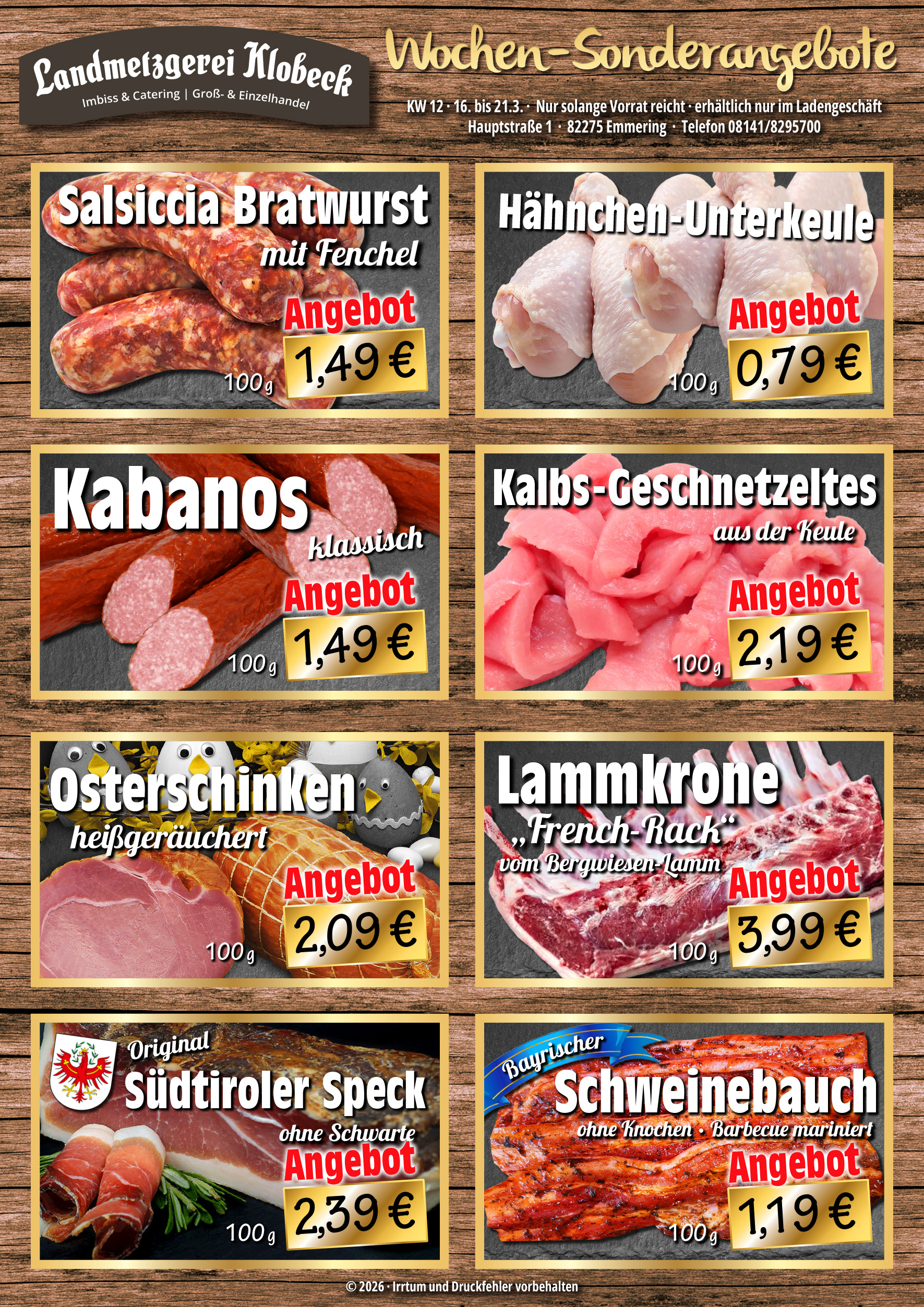 Wochenangebote KW12 social