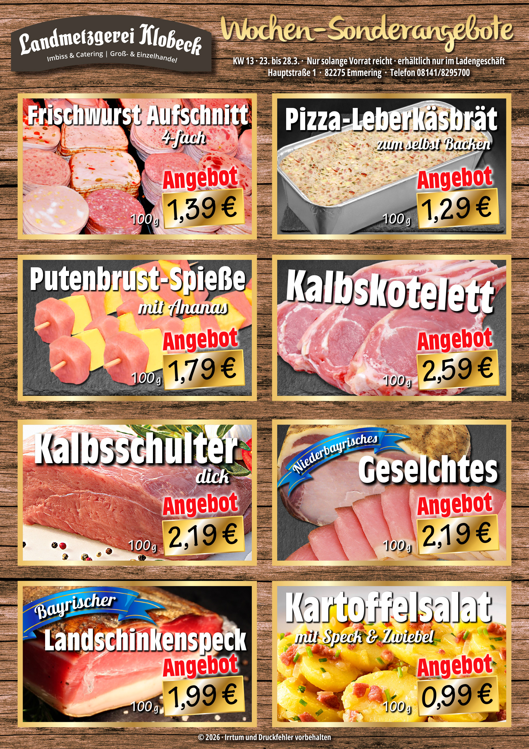 Wochenangebote KW13 social