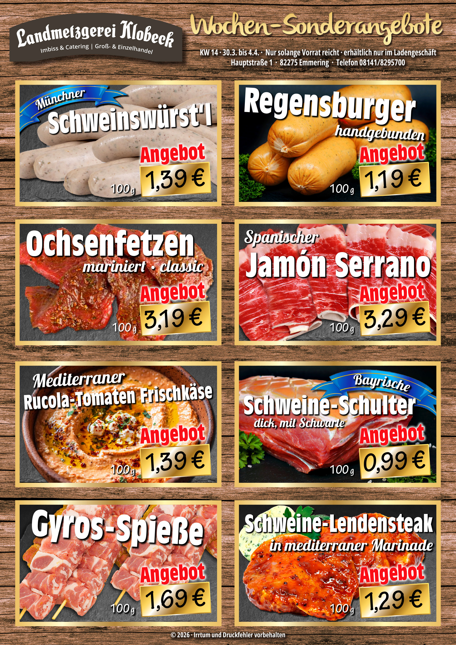 Wochenangebote KW14 social