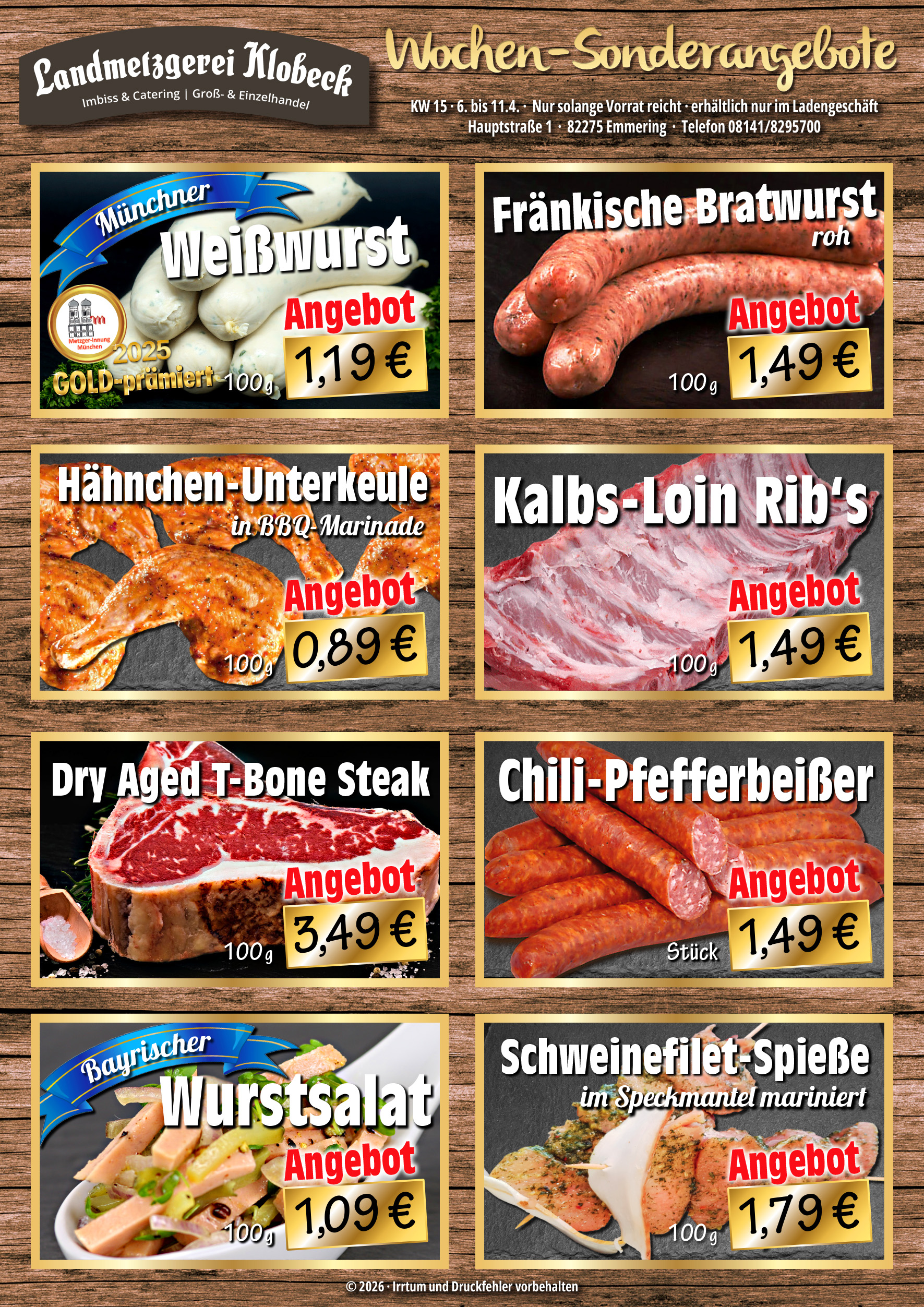 Wochenangebote KW15 social