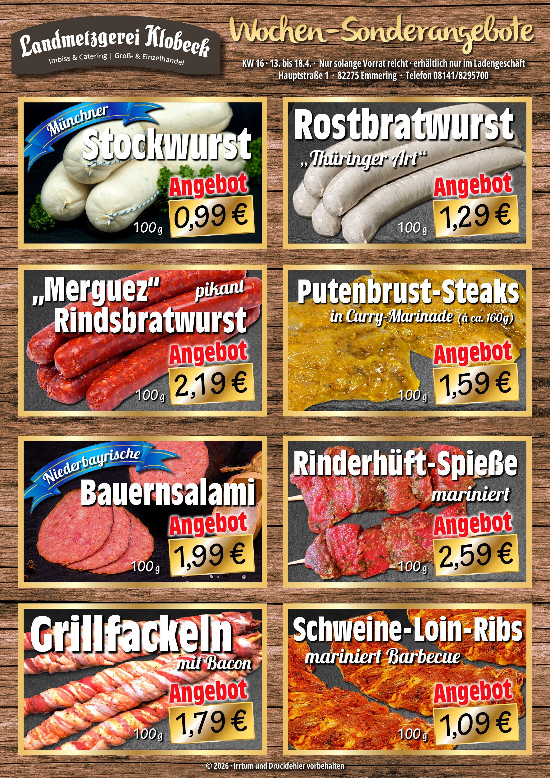 Wochenangebote KW16 social