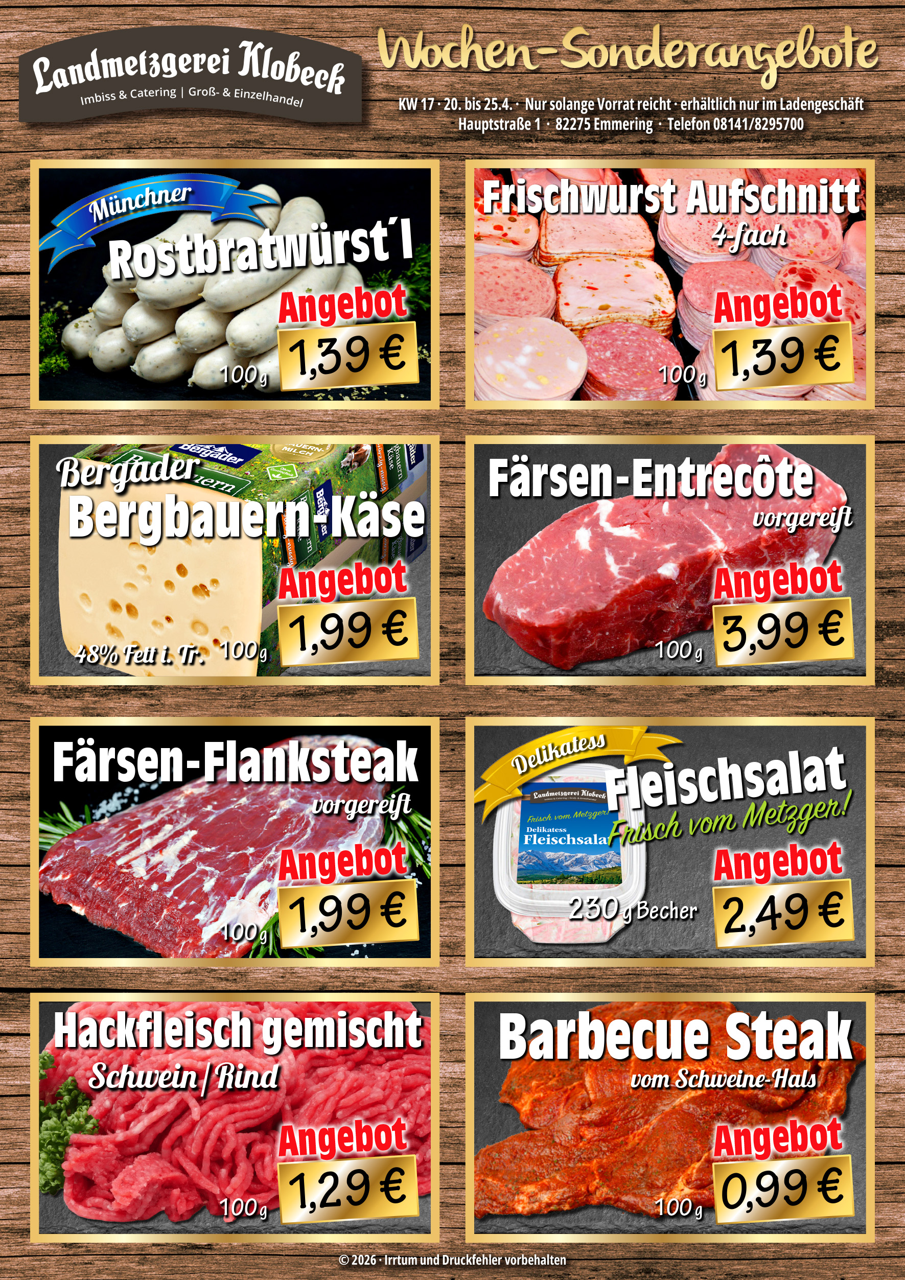 Wochenangebote KW17 social