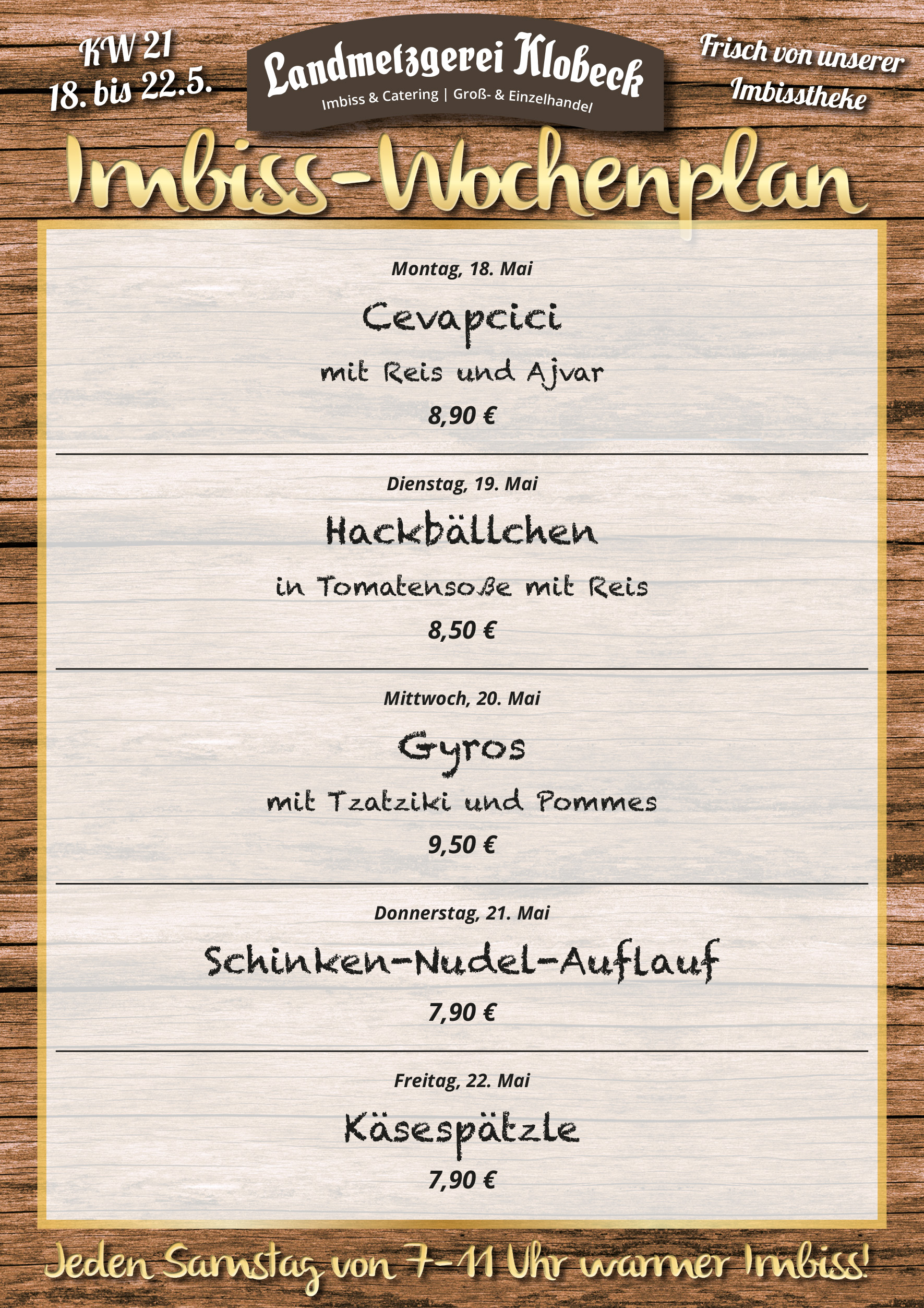 Imbissangebote KW21 social