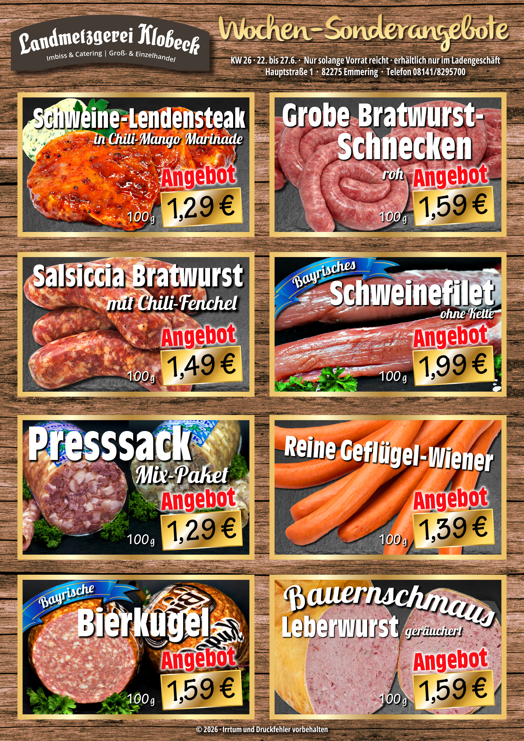 Wochenangebote KW26 social