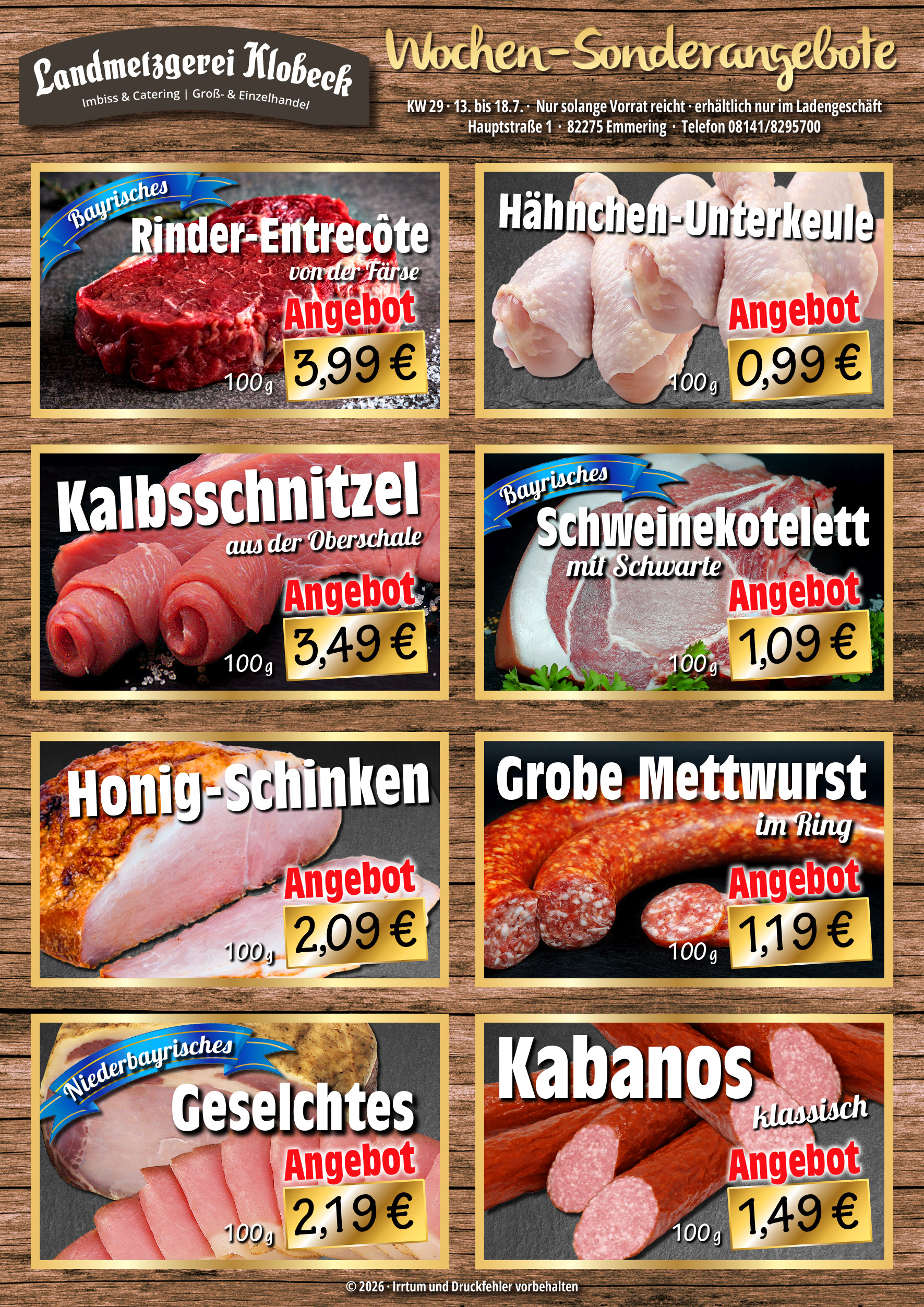 Wochenangebote KW29 social
