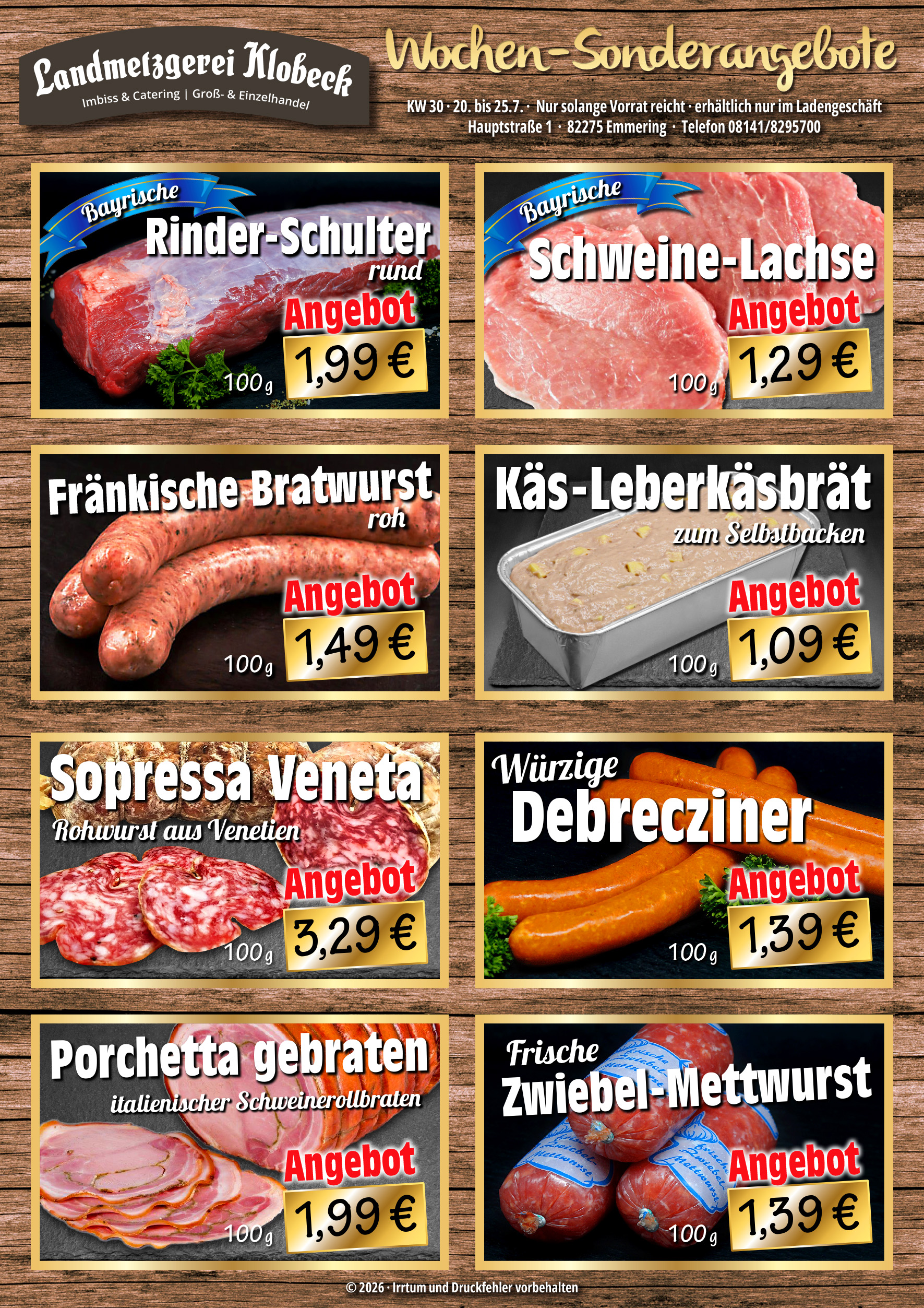 Wochenangebote KW30 social