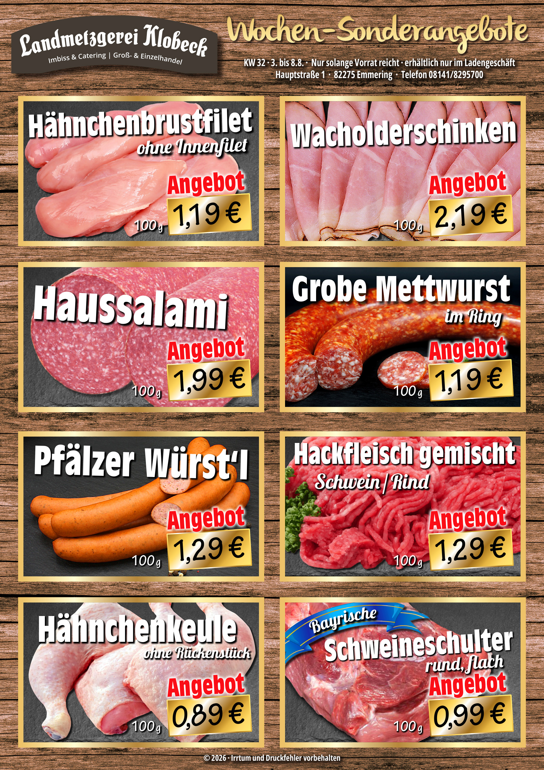 Wochenangebote KW32 social