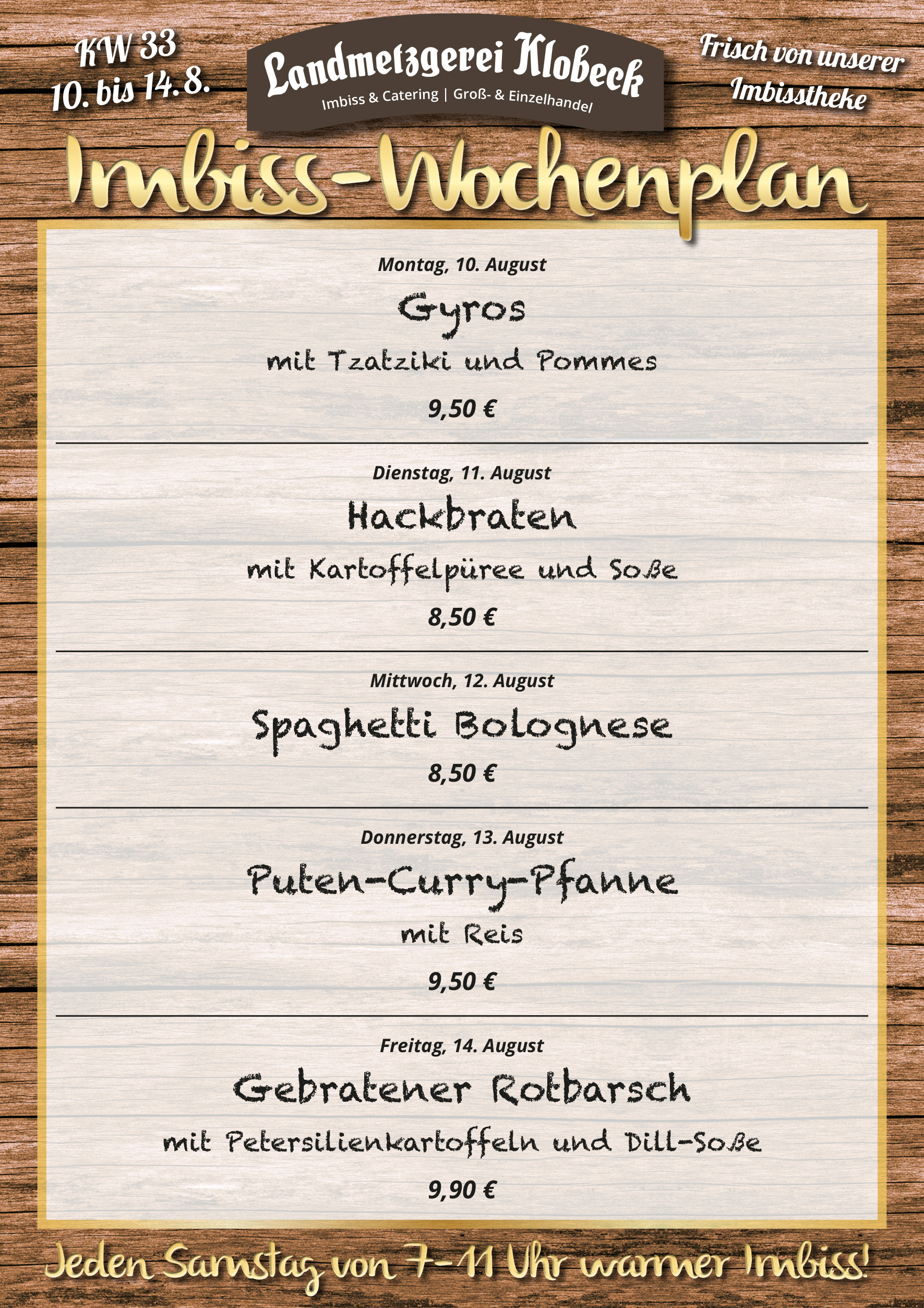 Imbissangebote KW33 social