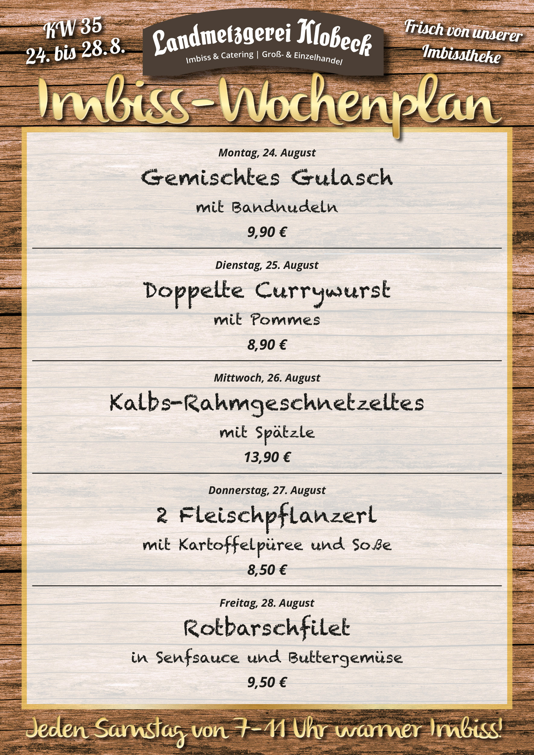 Imbissangebote KW35 social