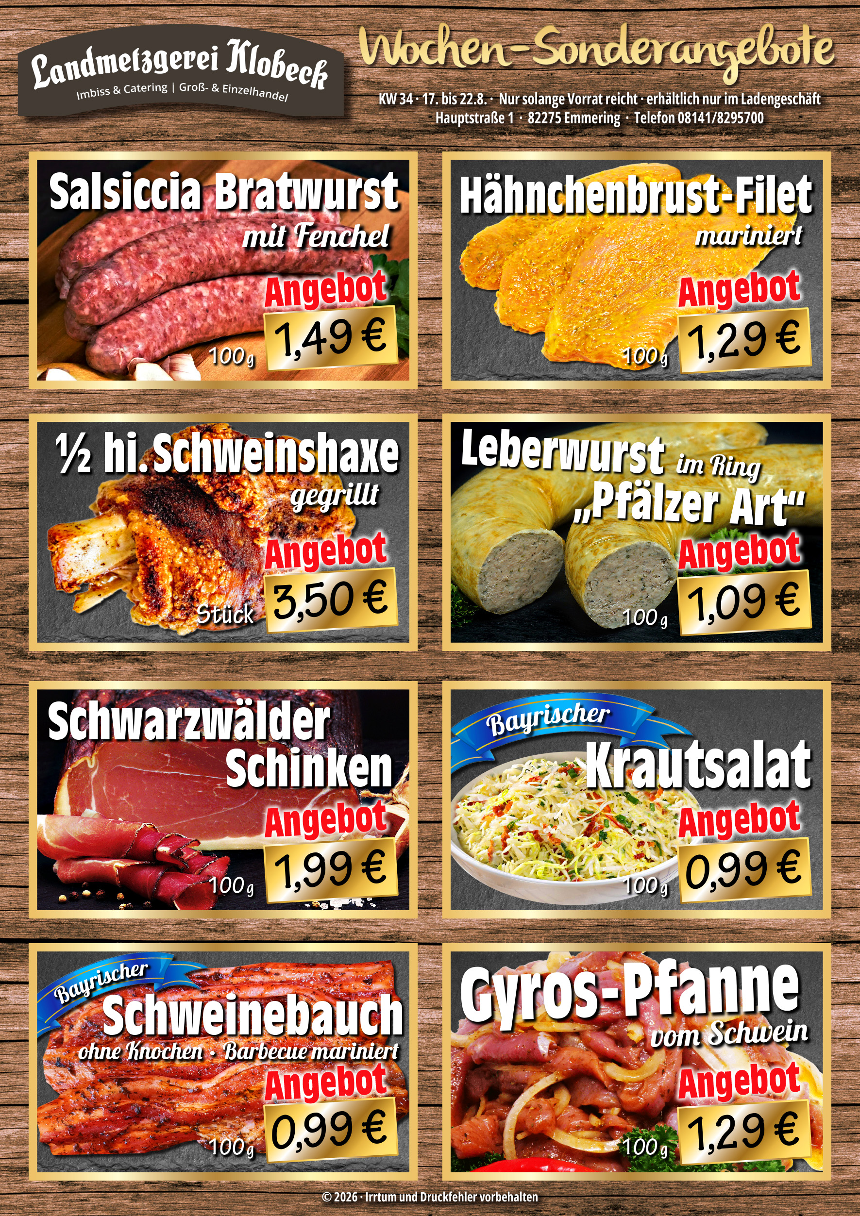 Wochenangebote KW34 social