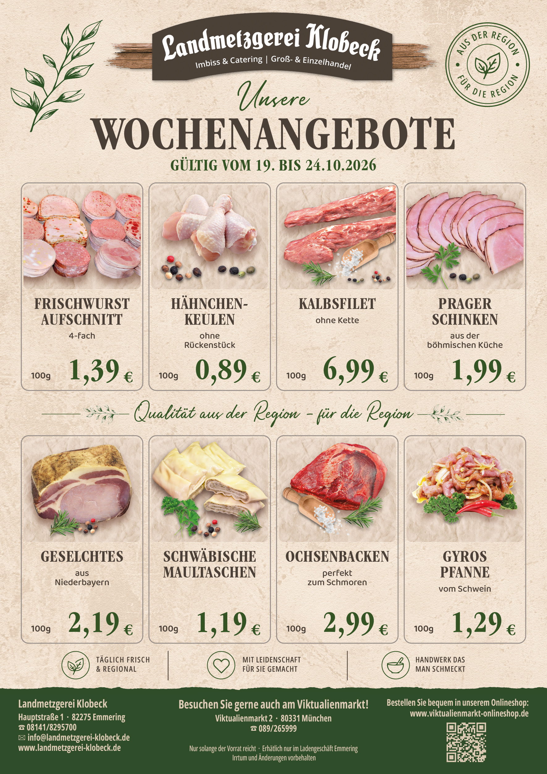Wochenangebote KW43 social